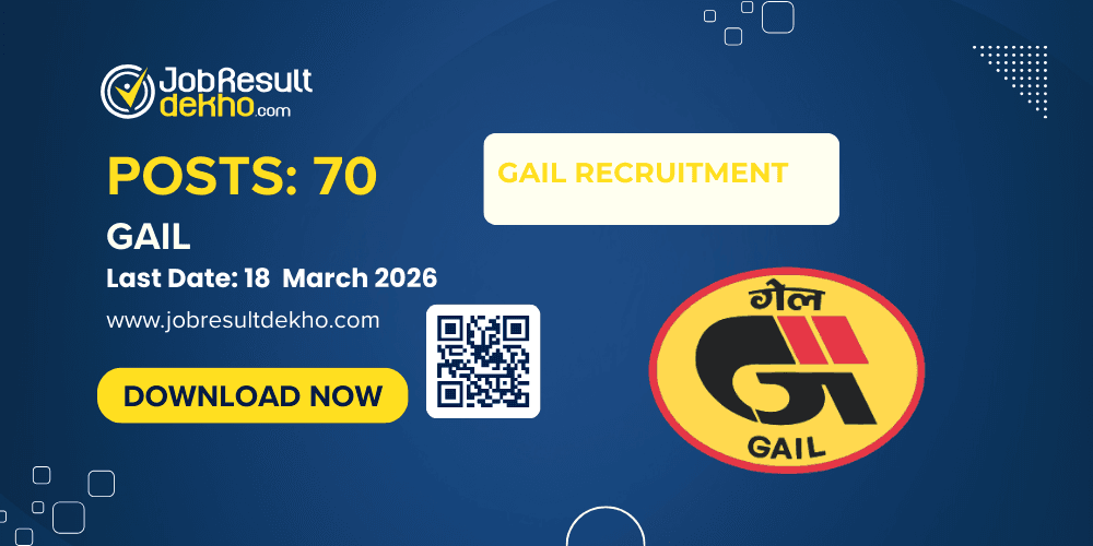 GAIL Executive Trainee Recruitment 2026 Through GATE