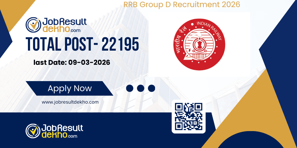 RRB Group D Recruitment 2026