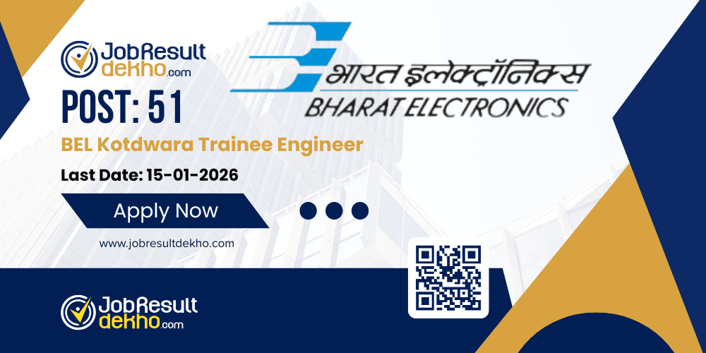 BEL Kotdwara Trainee Engineer  