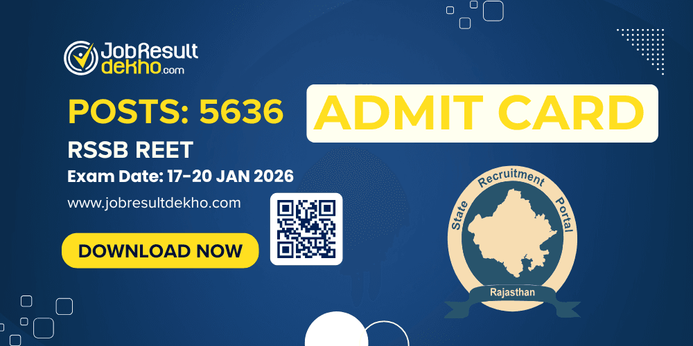 Rajasthan REET 2025 – Exam Timetable & Admit Card Info