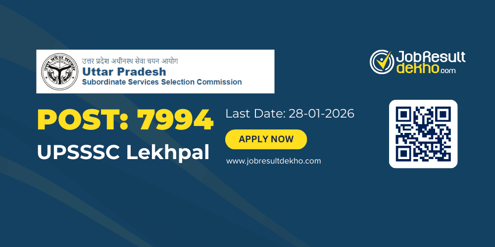 UPSSSC Lekhpal Recruitment 2026